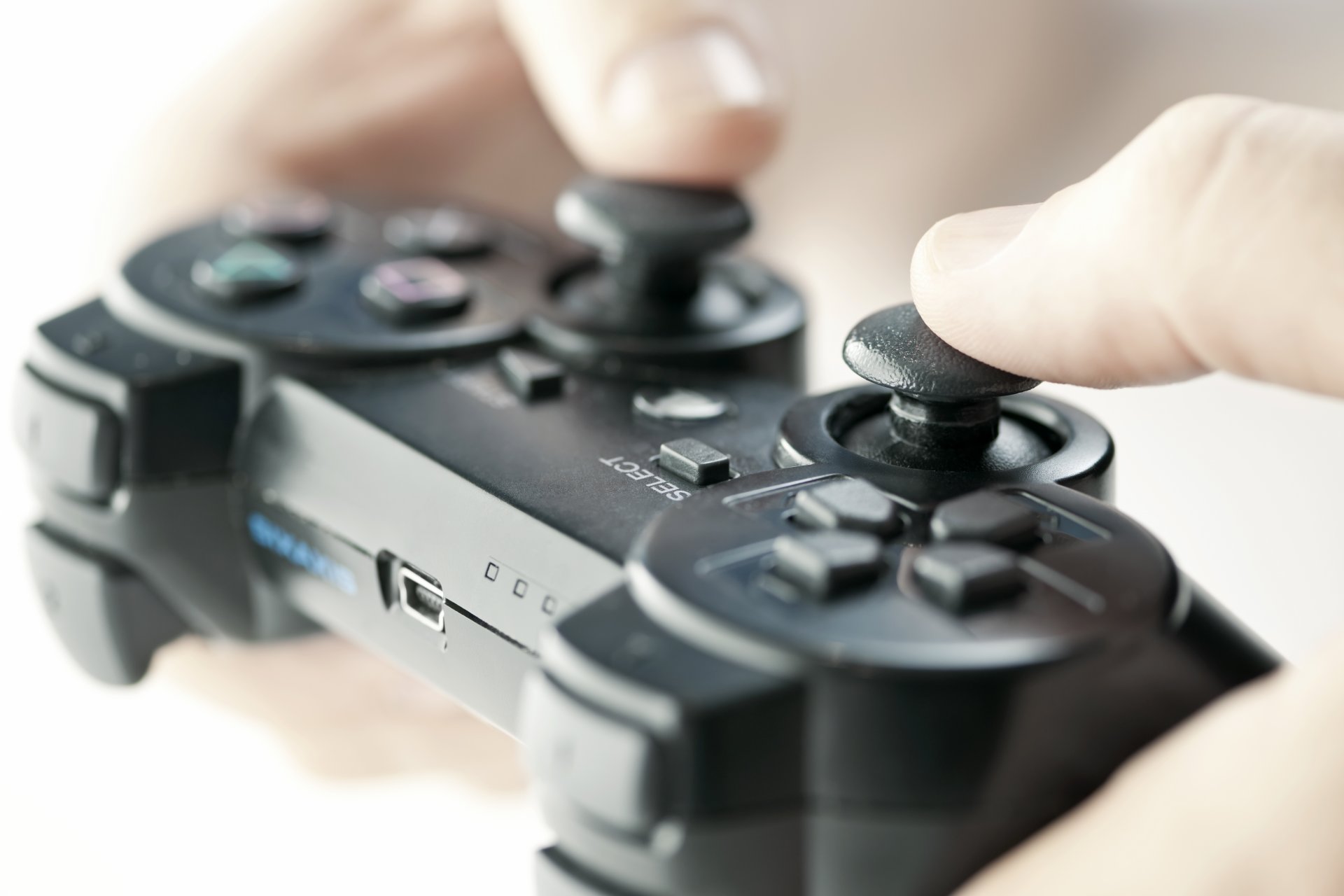 video game controller gamer finger