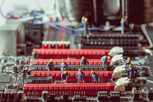 The motherboard, the doll mechanism is cool