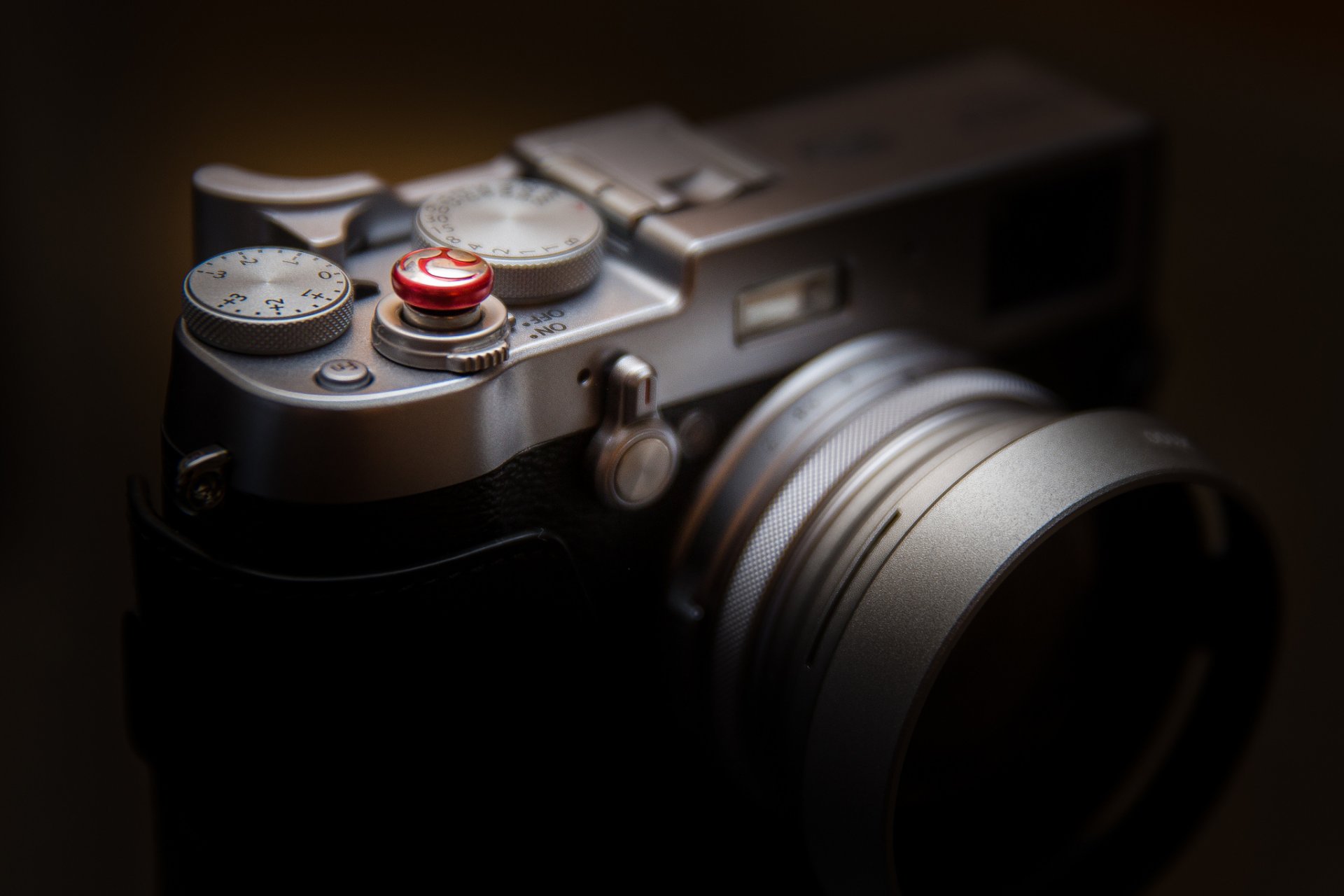 the camera close up background