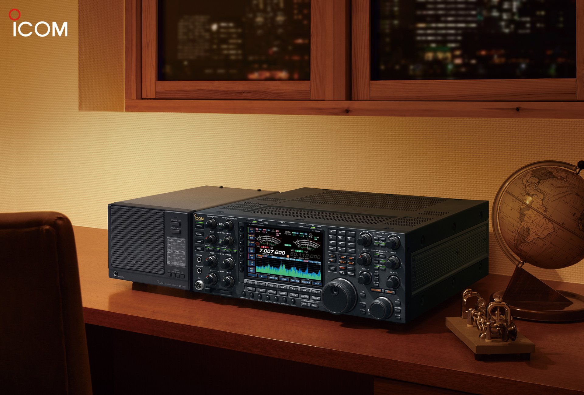 radio station icom communications ic-7800