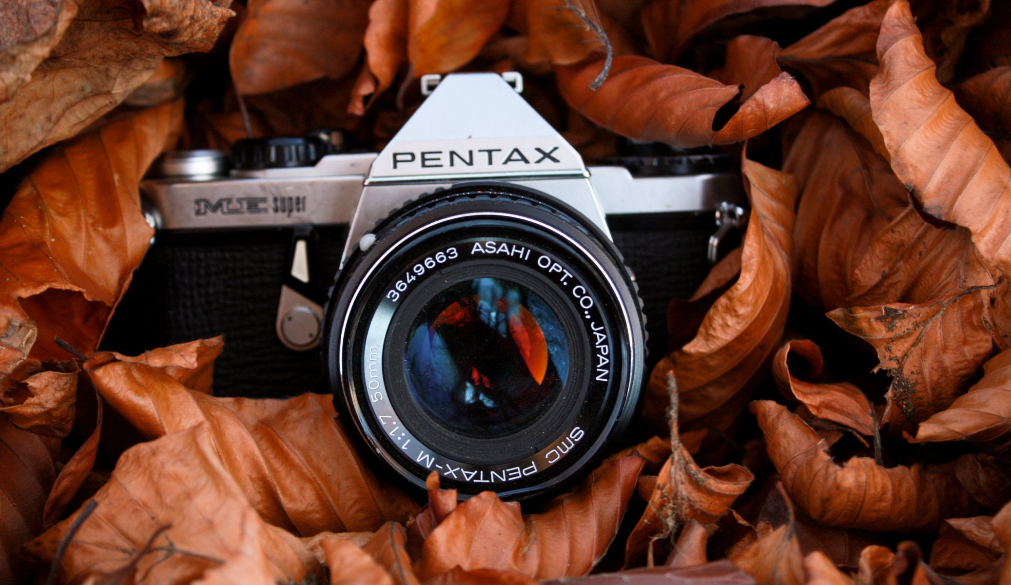 the camera close up background