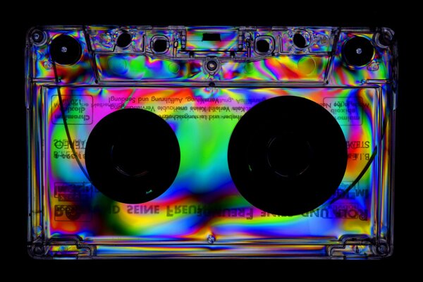 Stylish cassette for musical people