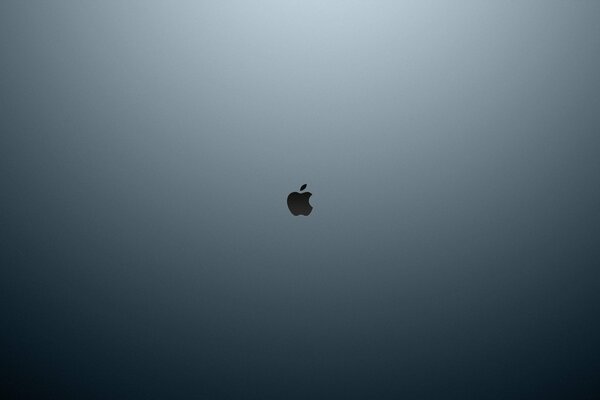 The famous emblem on a gray background