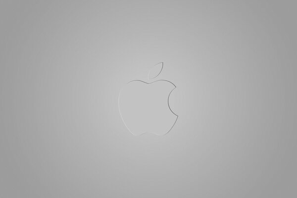 The black-and-white logo of the Apple brand
