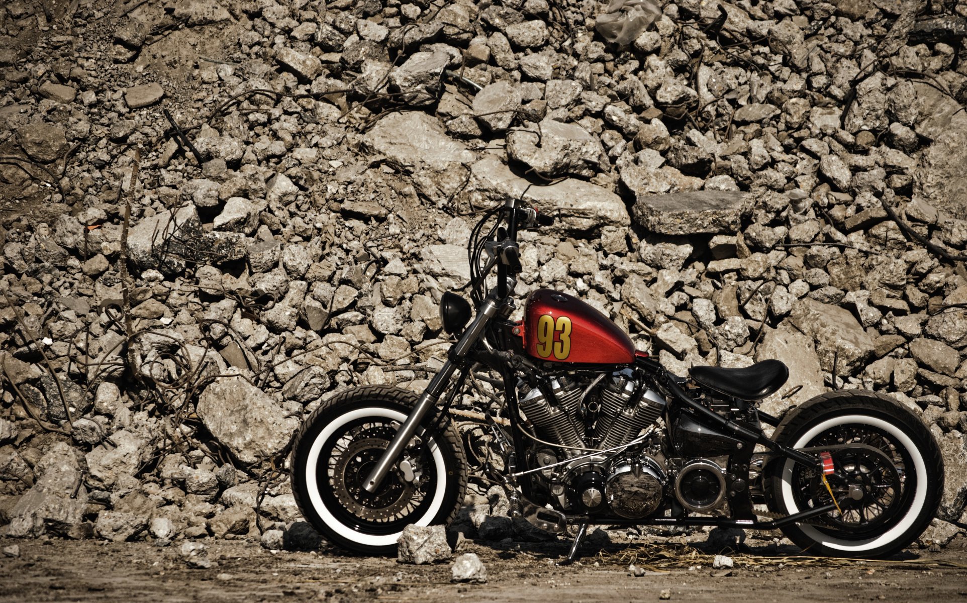 xv1600 float motorcycle bike design stone