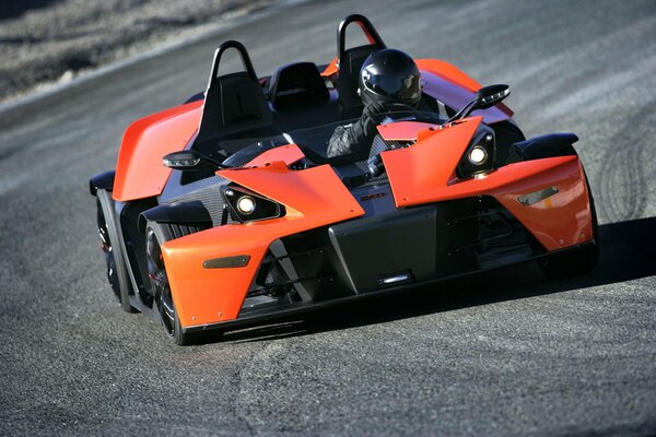Checking the speed of a sports car