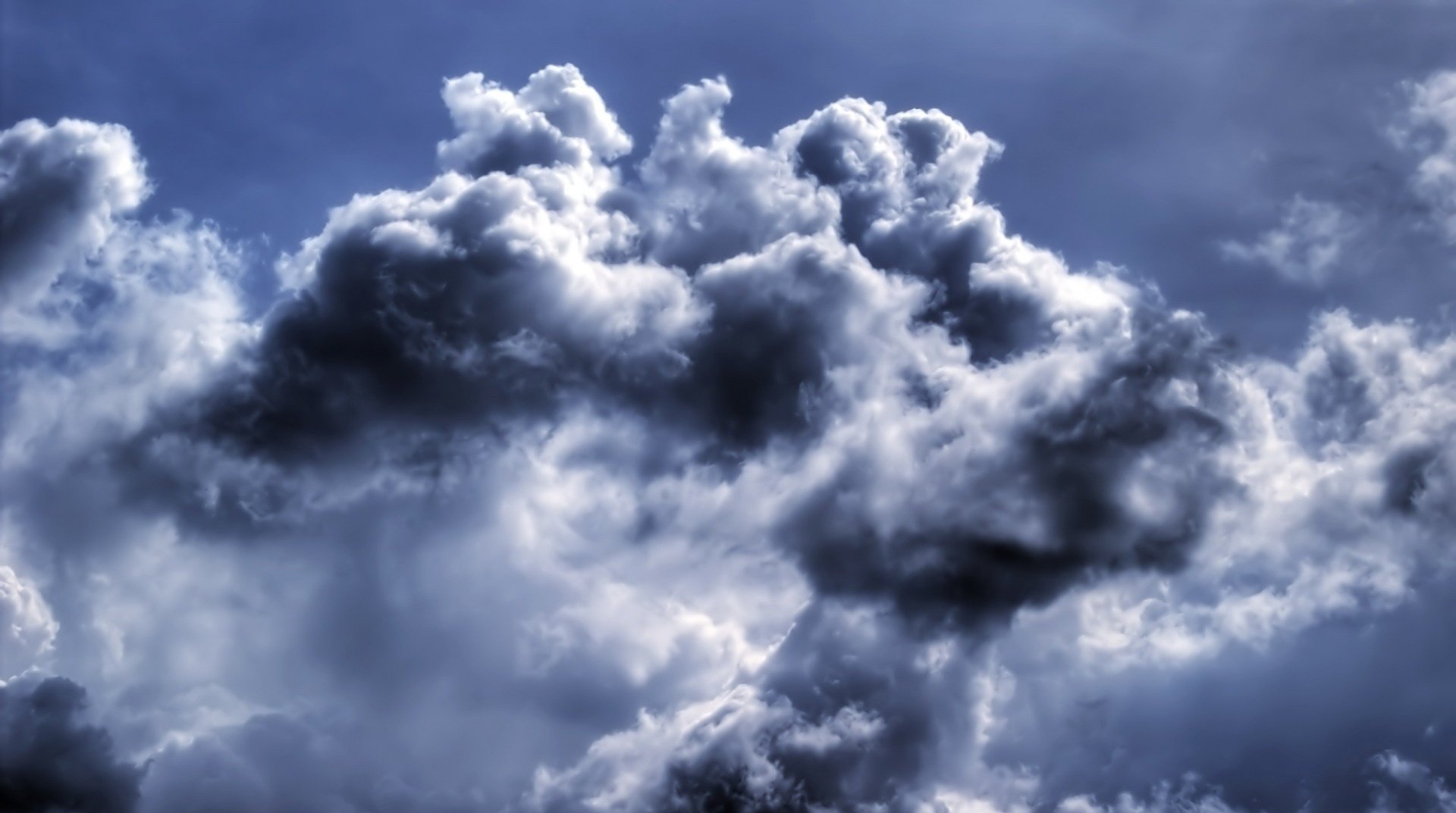 torm clouds clouds dark spots the sky