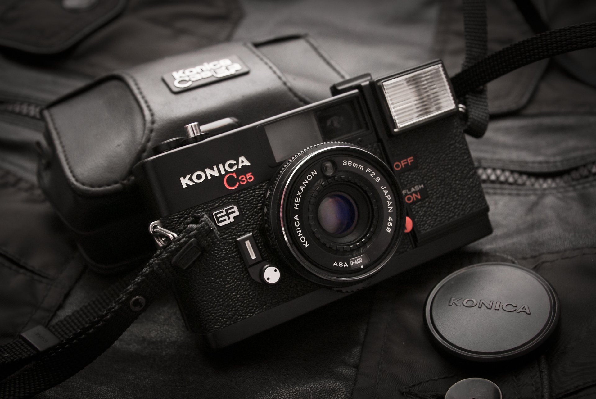 konica c35 ef the camera background
