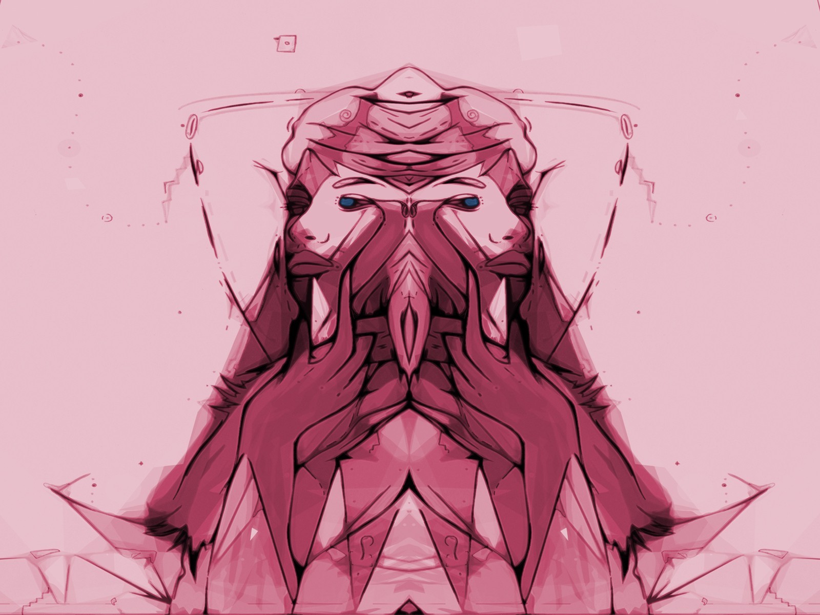 garbage pink