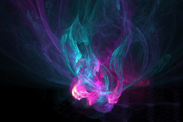 Colored curves, multi-colored abstraction