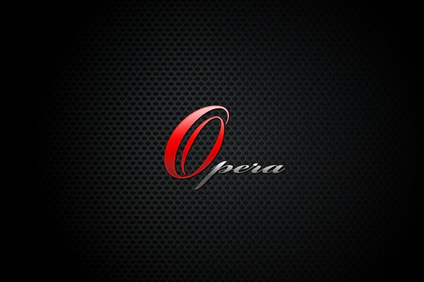Graphic image of the opera browser