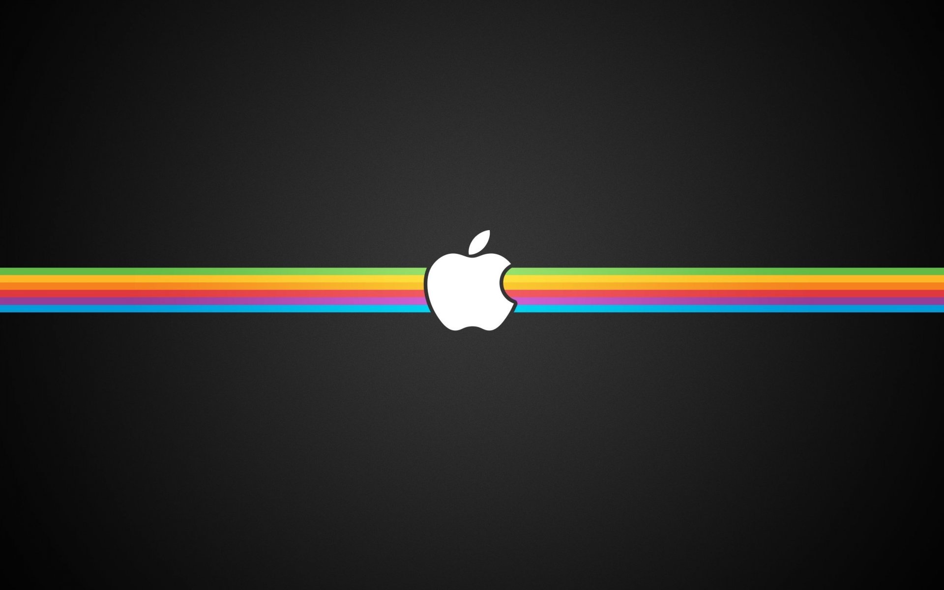 logo apple rainbow strip apple emblems logo