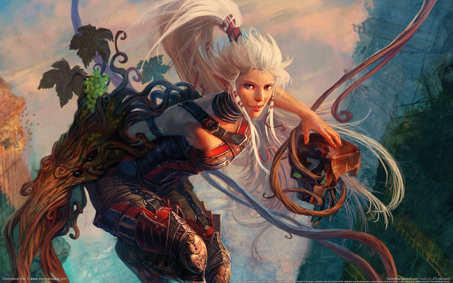 dominance war girl warrior elf