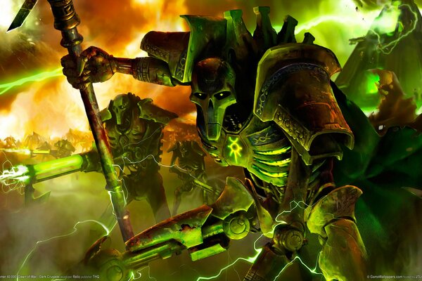 The Necrons have come to conquer the planet