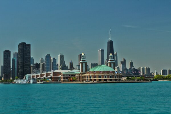 The tallest skyscrapers in Chicago
