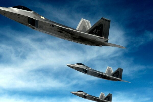 Spaceship, defense of America, American invisibles, blue sky