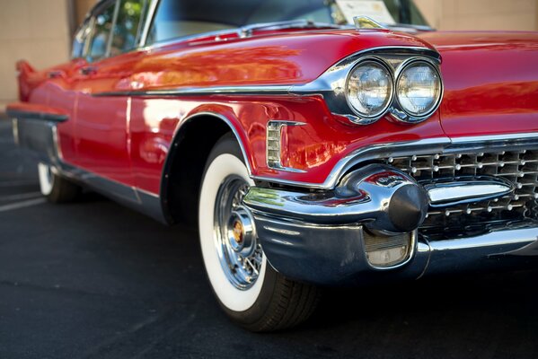 Red cadillac fleetwood 60 special