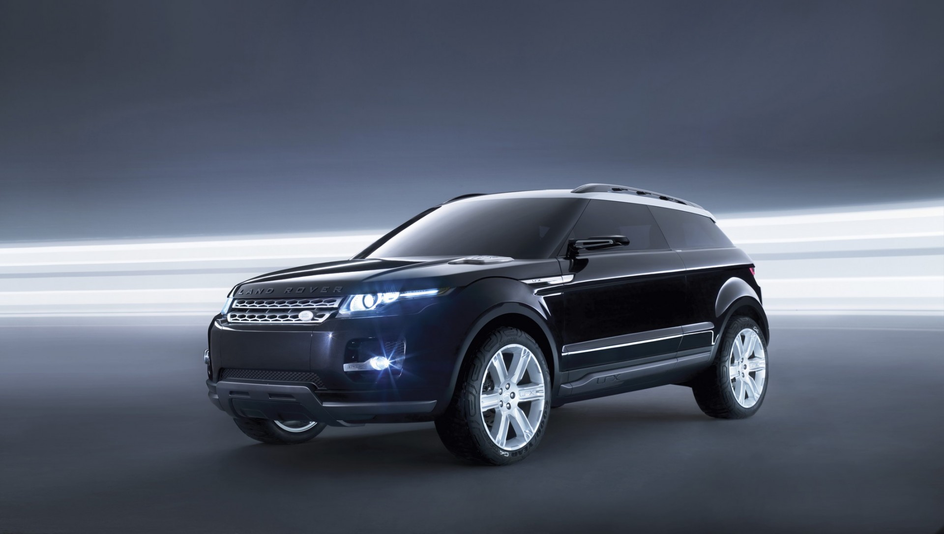land rover black