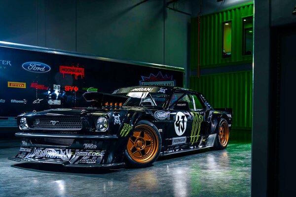 Stylish Ford Mustang tuning from monster