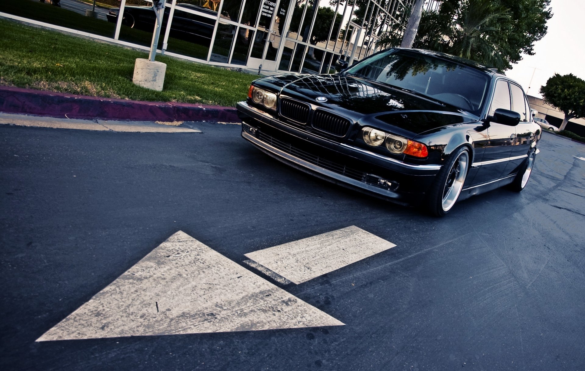 bmw 740 e38 boomer seven wheels tuning road