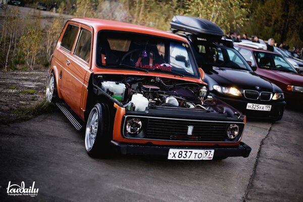 Tuning nivy with the Moscow region