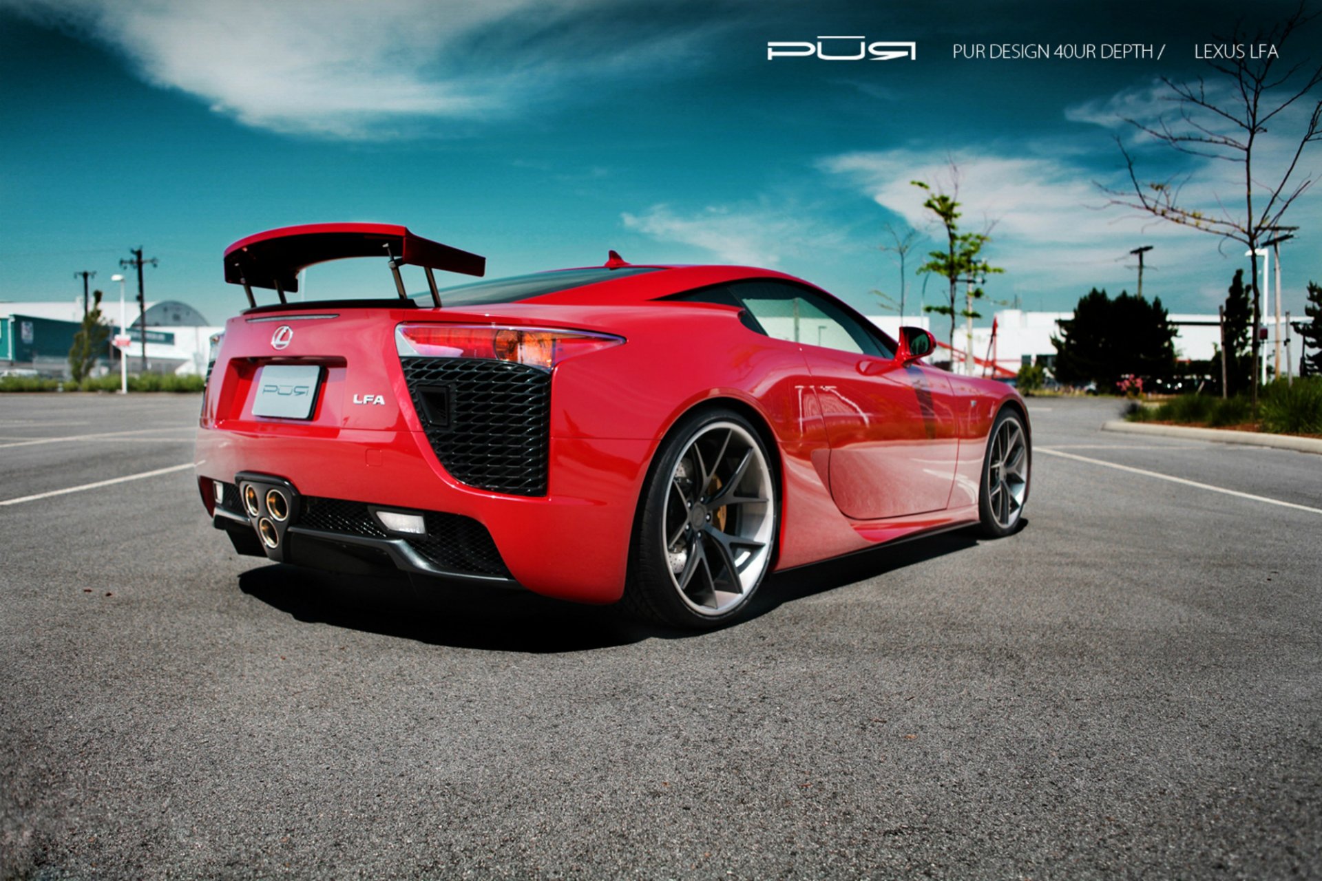 lexus lf-a reignfire project lfa lexus red a