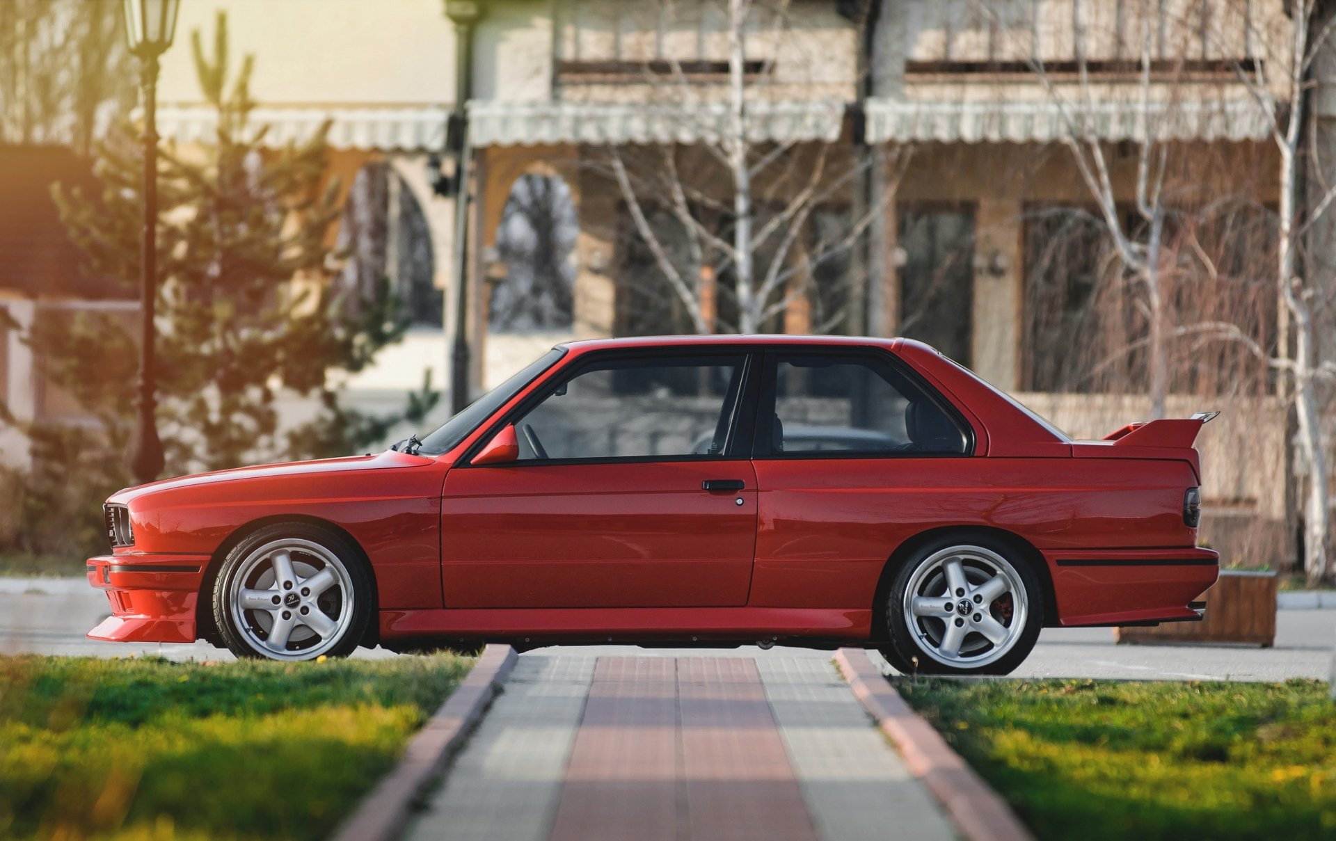 bmw e30 m3 red side bmw e30 red side