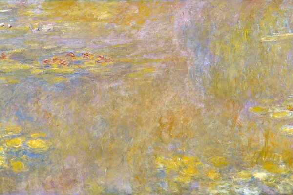 Claude Monet yellow tones