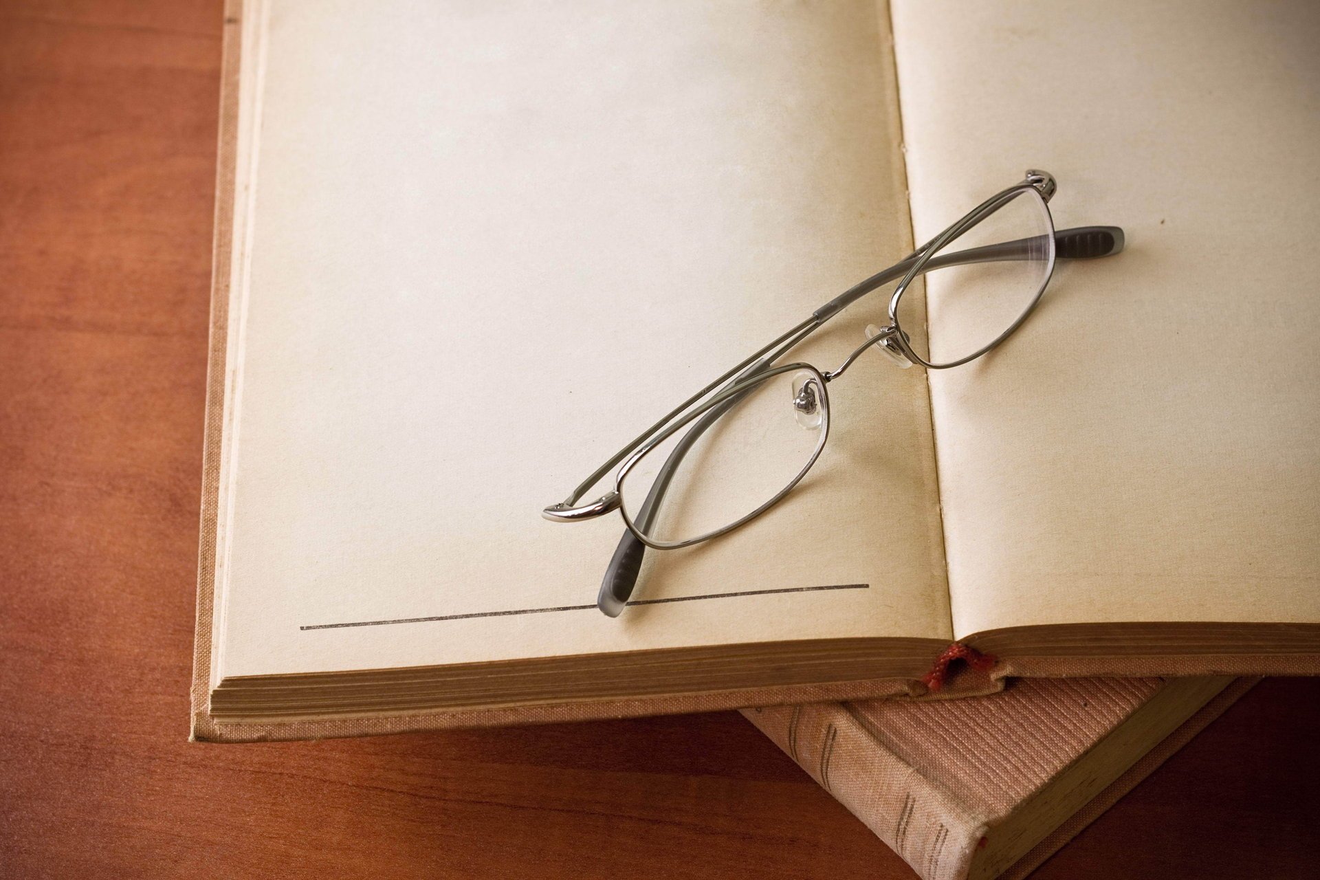 background stanko glasses book page