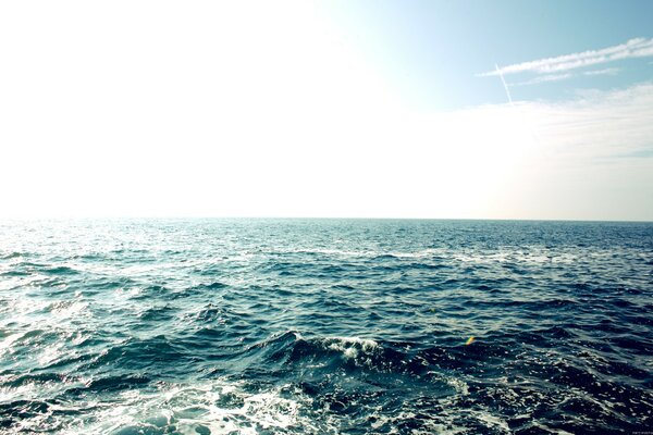 Boundless expanses of the blue element