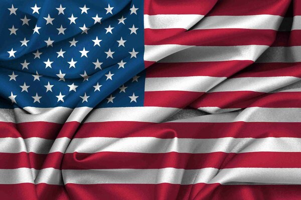 The evolving flag of the United States of America