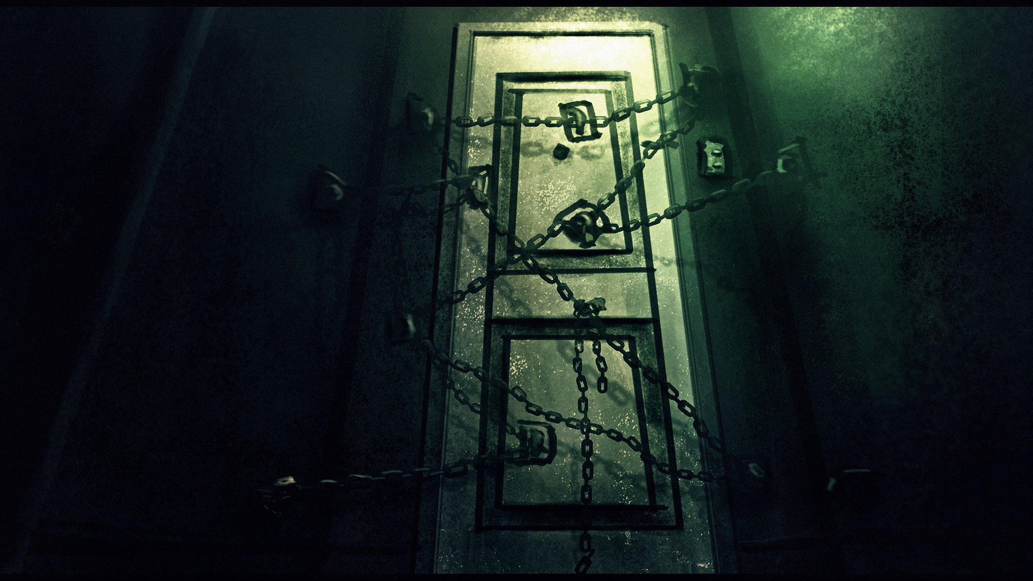 horror the door silent hill 4 game room