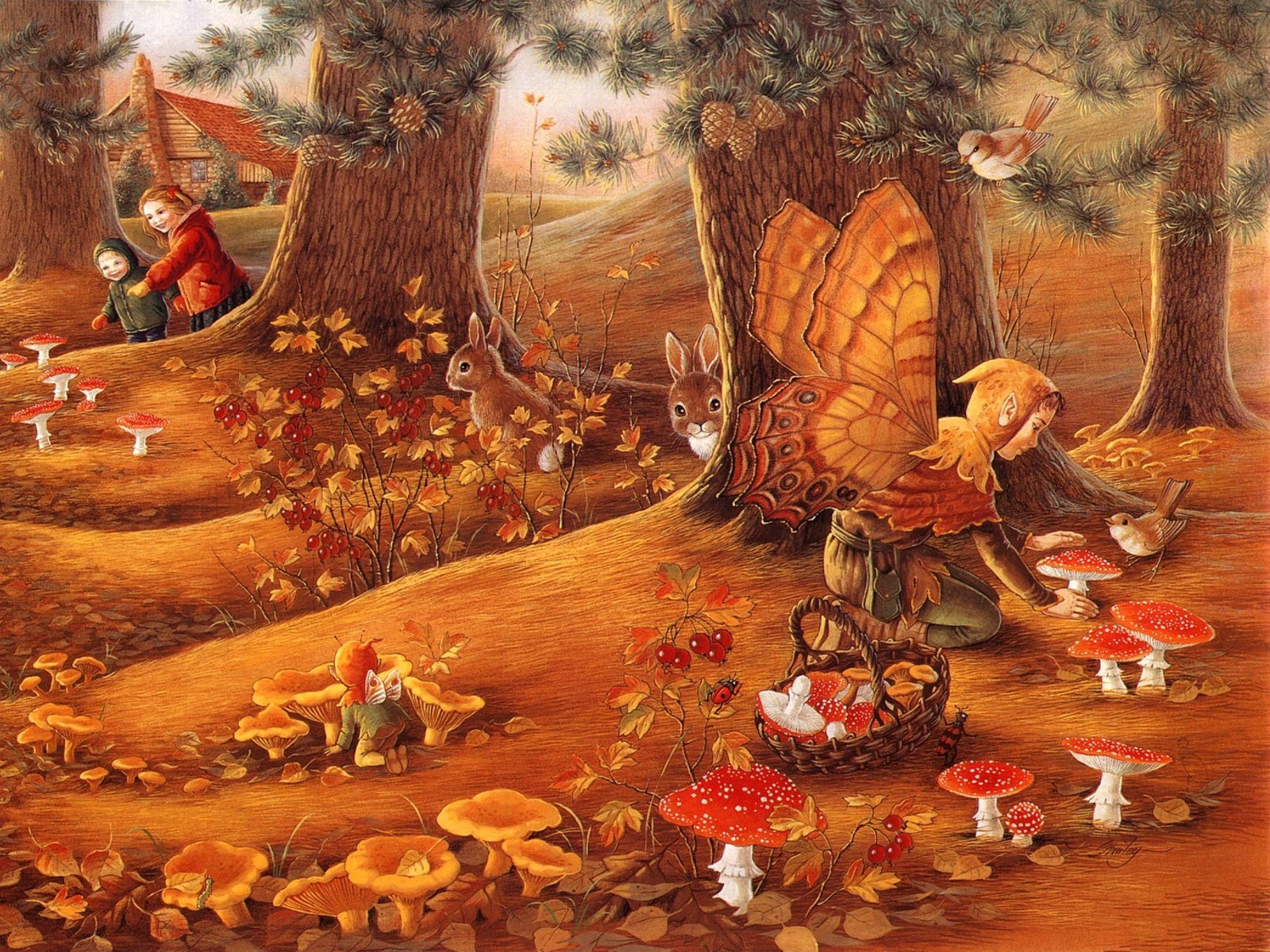 amanita mushrooms rabbit