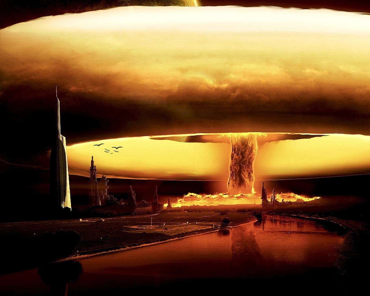 nuclear explosion
