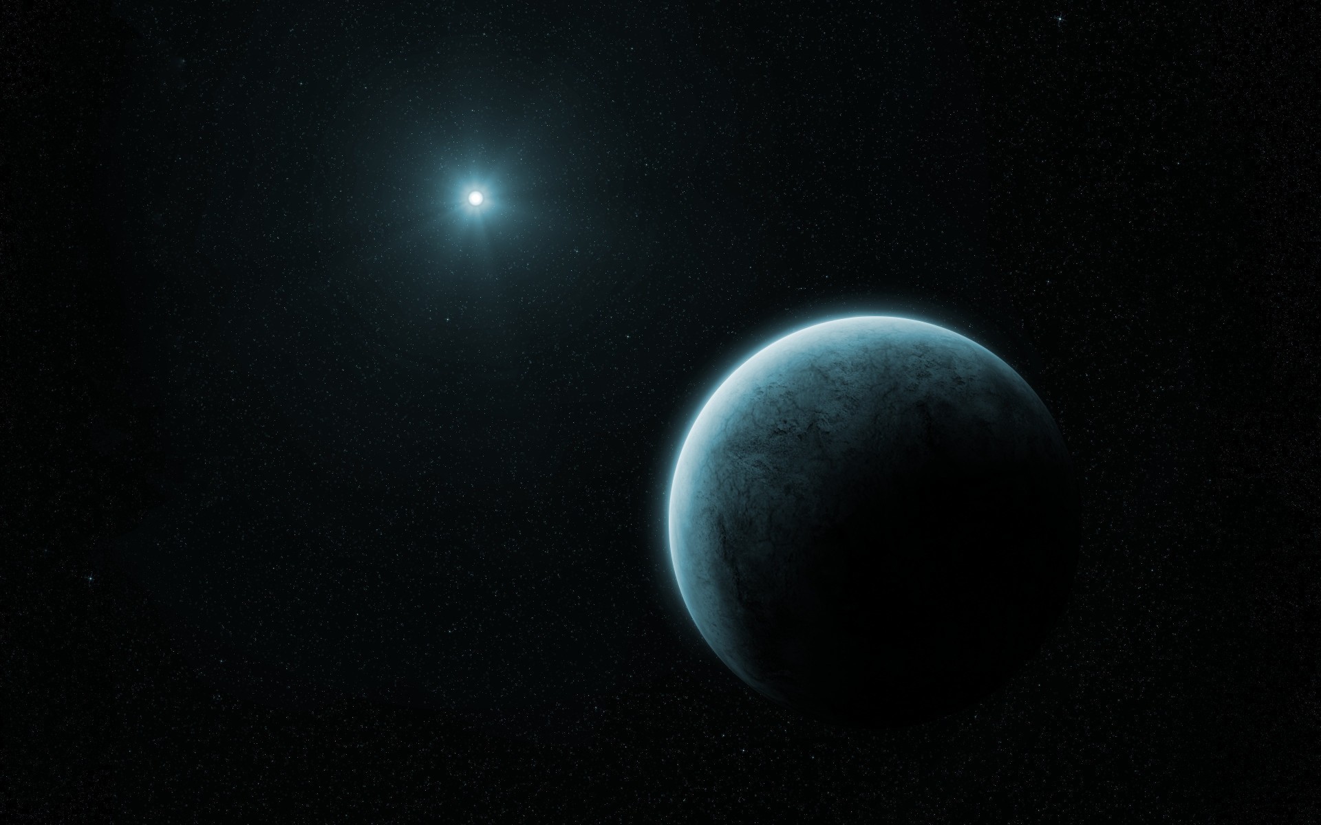 planet art star space