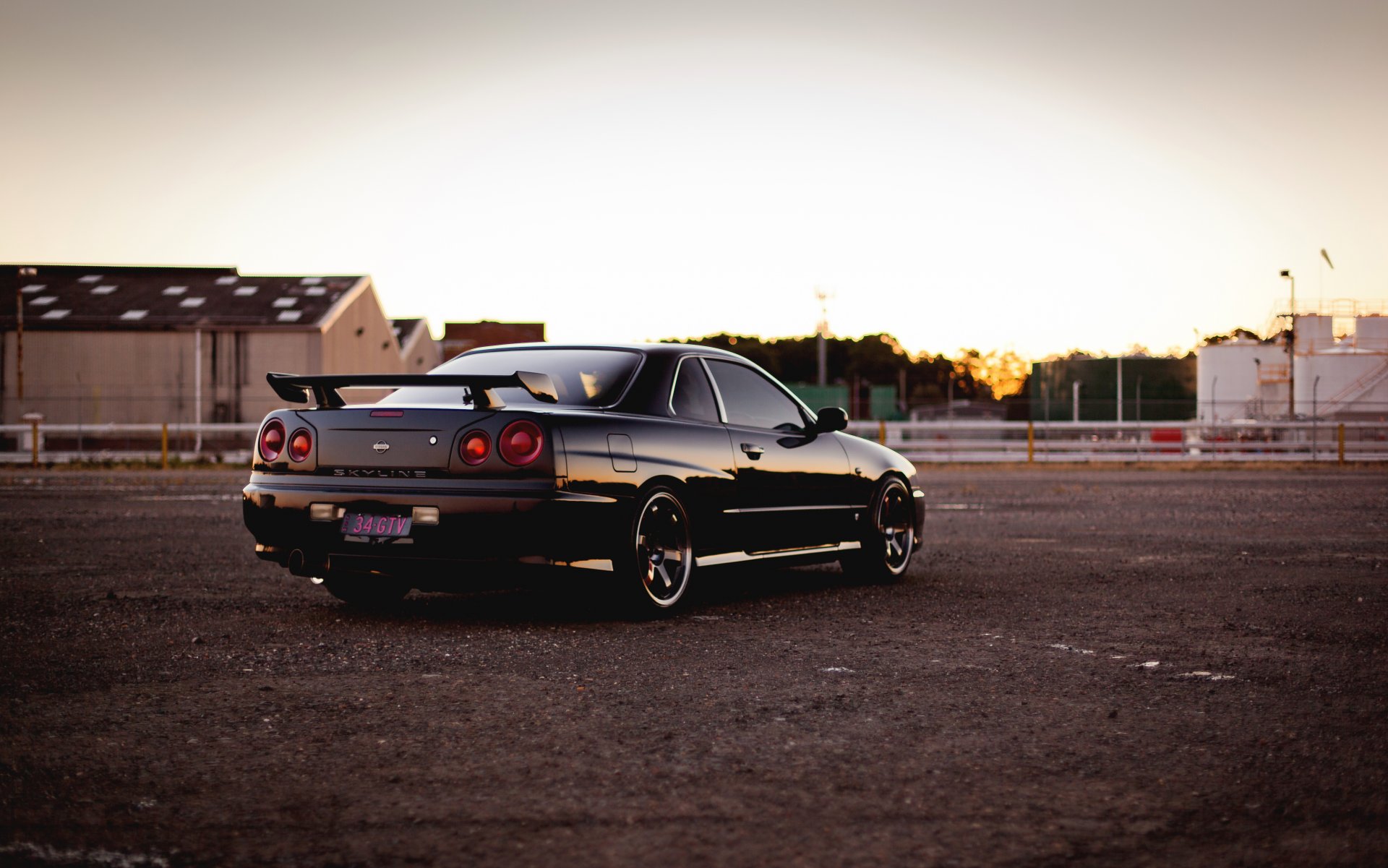 nissan horizon gtr r34 black