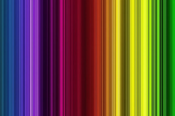Picture with vertical colored lines