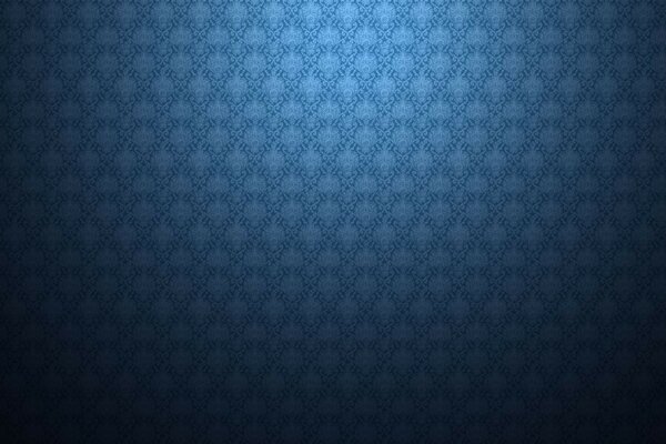 Pattern on a blue background