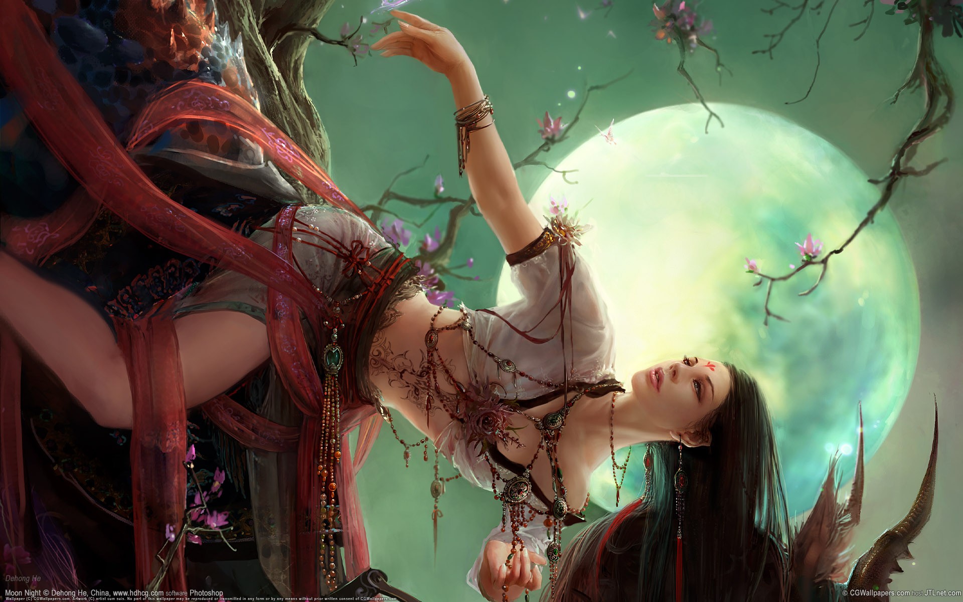 girl moon sakura