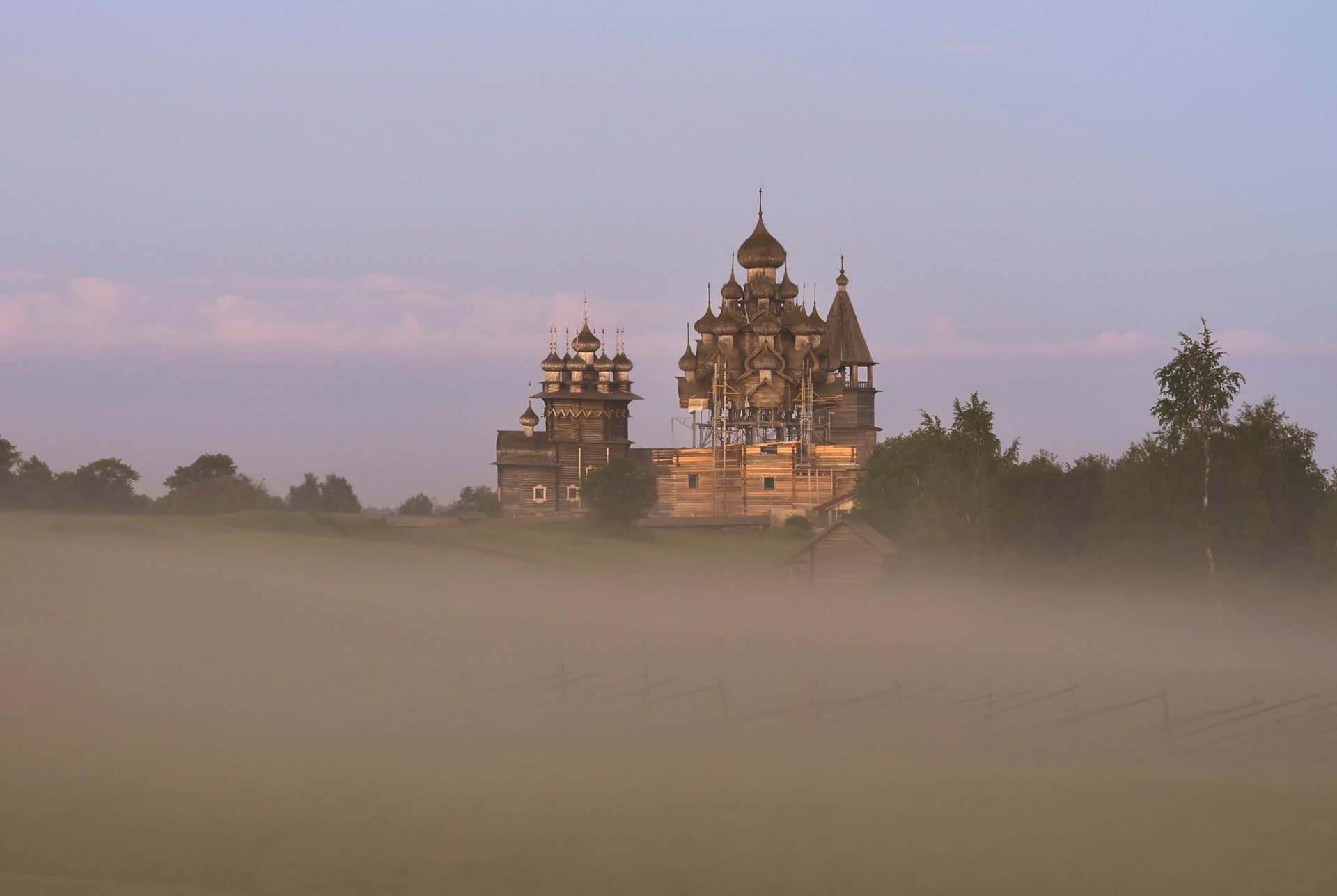 church of the transfiguration island kizhi russia
