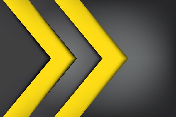Yellow quotes on a black background