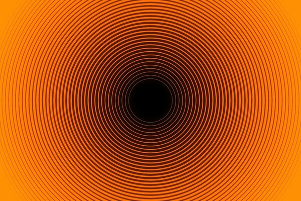Red circles. Abstraction, illusion
