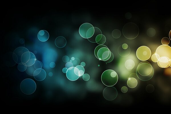 Bokeh looks like raindrops