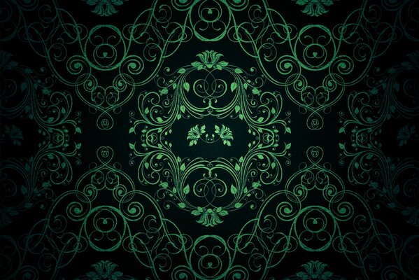 Fancy patterns resemble the gates of a summer garden