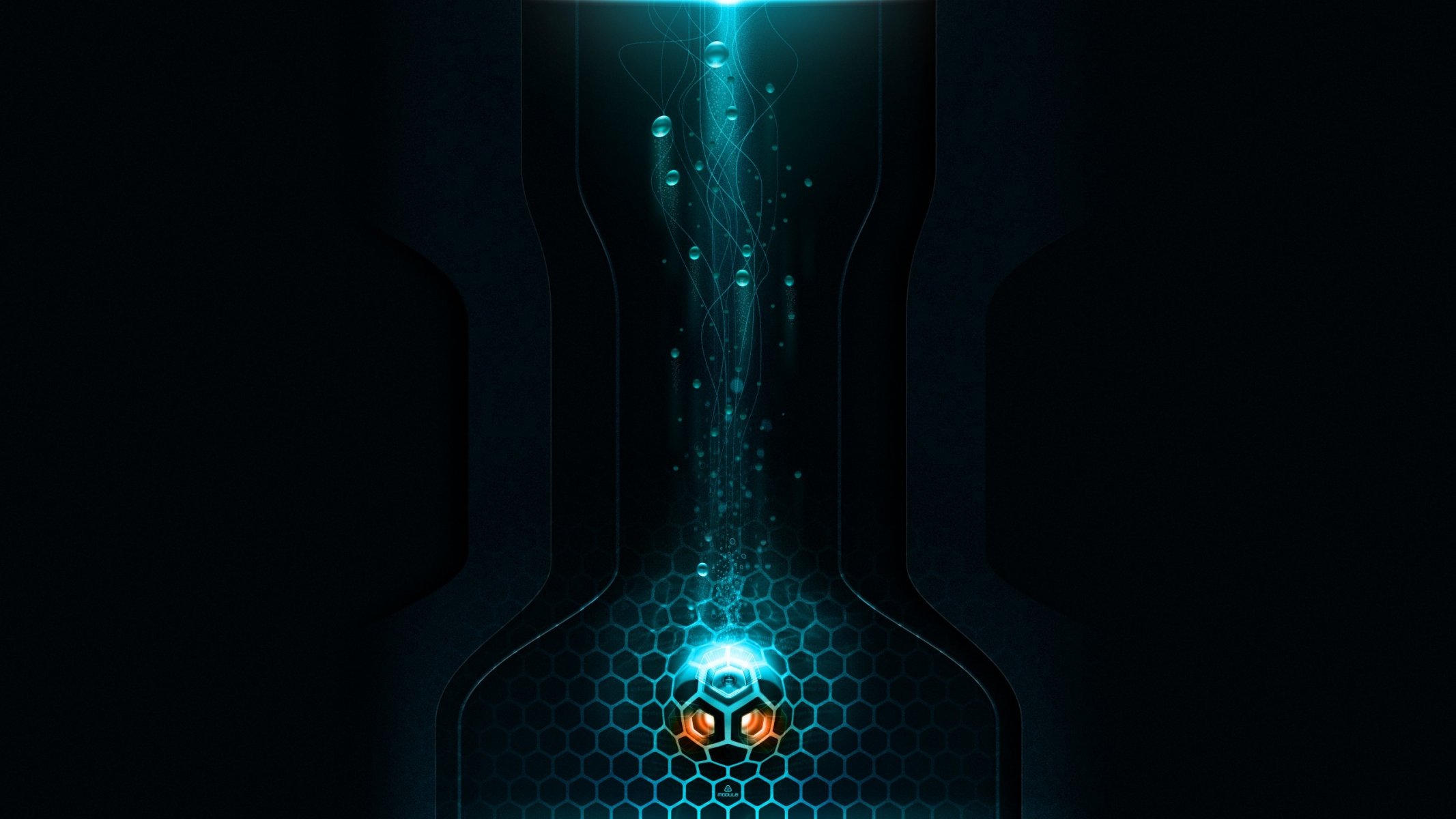 dark bubbles light vessel