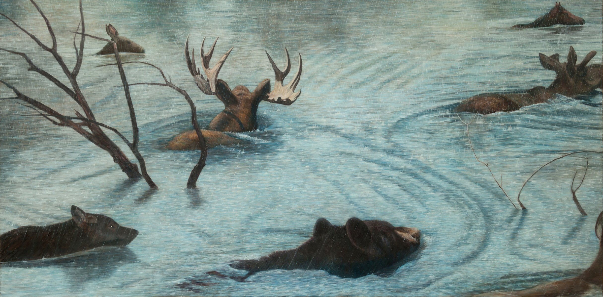 christer karlstad norwegian painter pattern jonah swallowed a whale