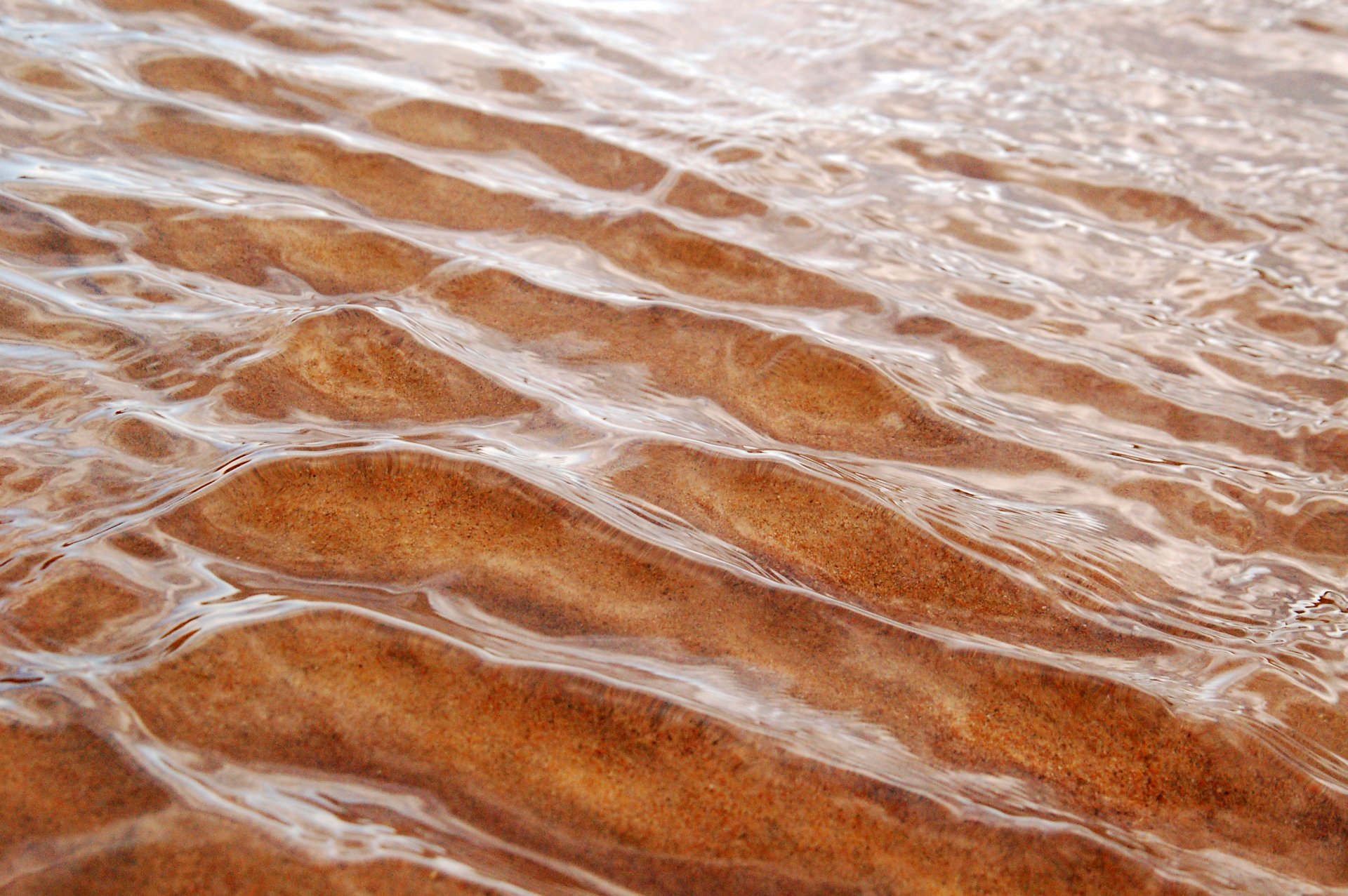 water waves sand waves and reflection