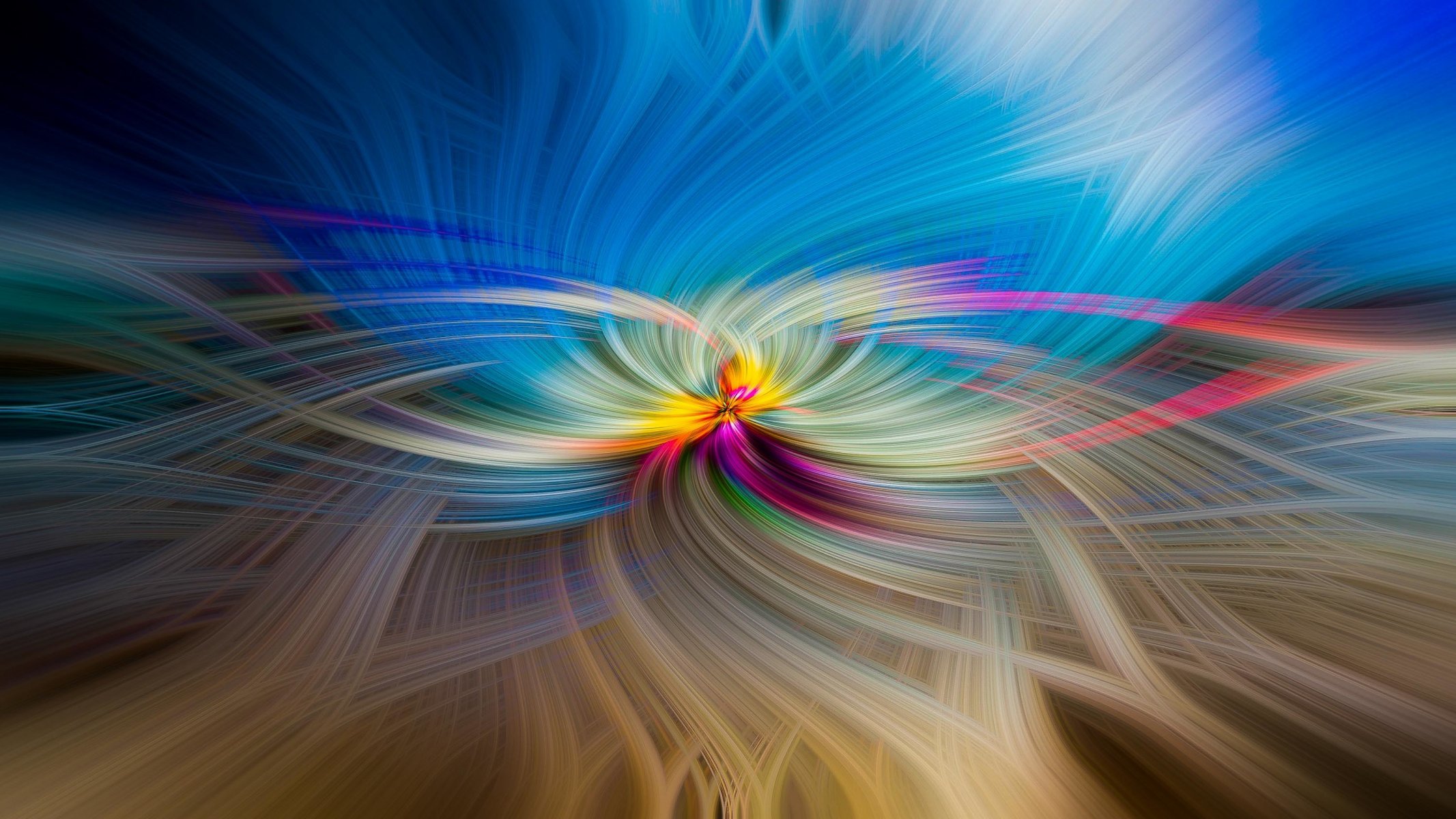 light flowers pattern line ray
