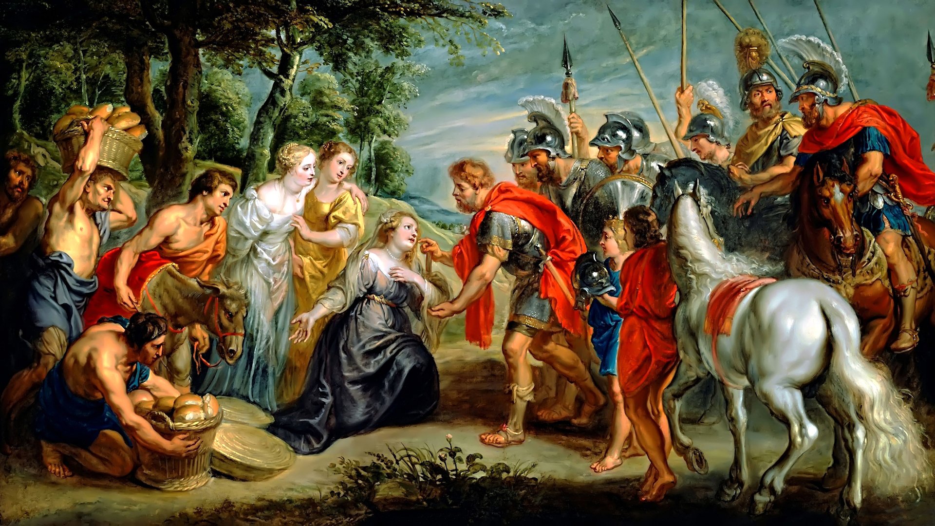 rubens david meeting abigail pattern