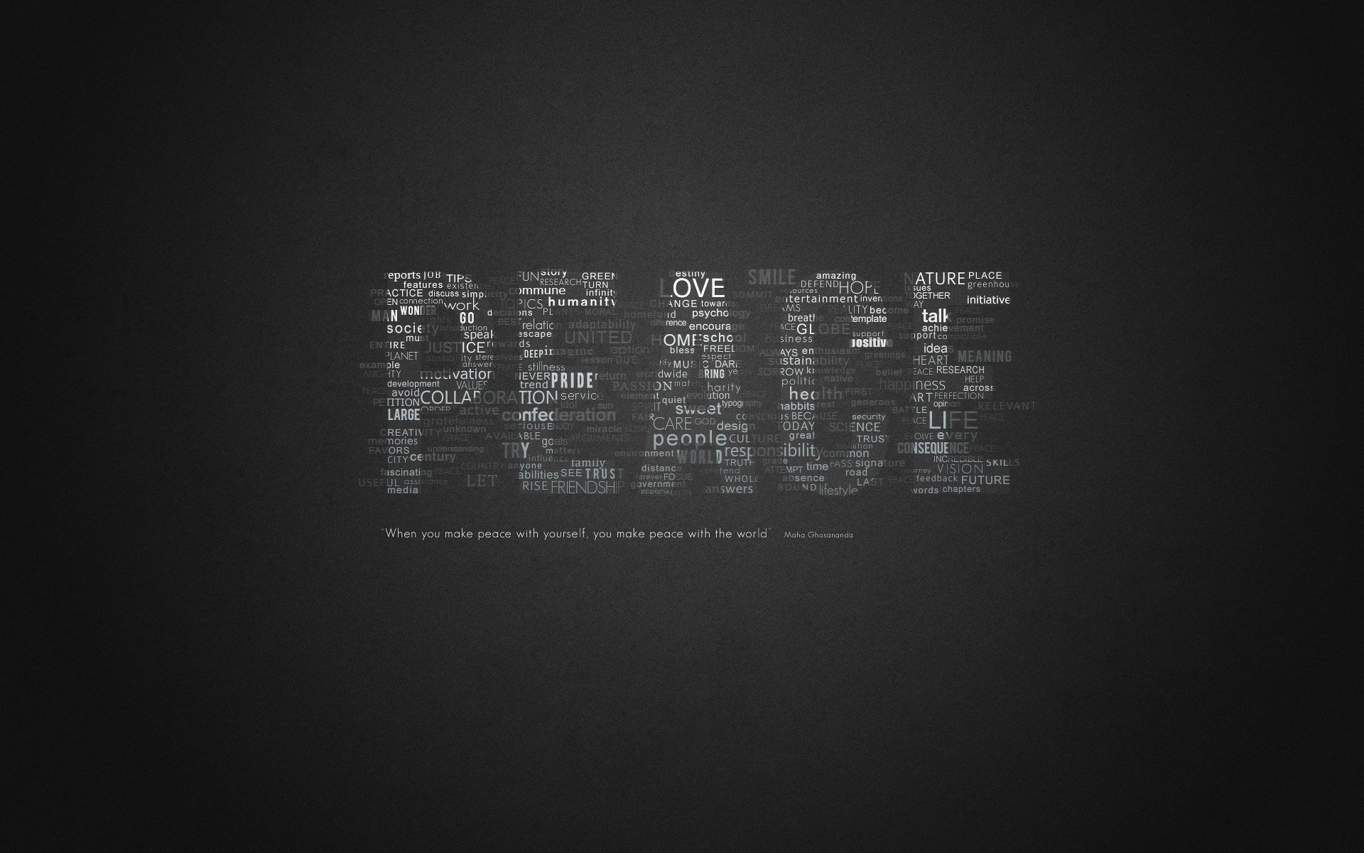 world expression quote word